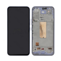 Přední kryt Samsung A546 Galaxy A54 5G Violet Awesome / fialový + LCD + dotyk, Originál