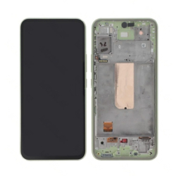 Přední kryt Samsung A546 Galaxy A54 5G Awesome Lime / zelený + LCD + dotyk, Originál