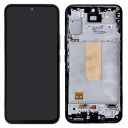 Přední kryt Samsung A546 Galaxy A54 5G Awesome Graphite / grafitový + LCD + dotyk, Origin