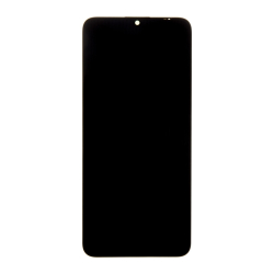 Přední kryt Huawei Honor X7a Black / černý + LCD + dotyková deska, Originál - TFT