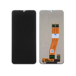 LCD Samsung A025G Galaxy A02s + dotyková deska Black / černá, Originál - 163mm