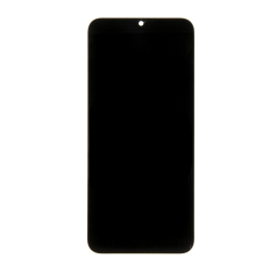 Přední kryt Samsung A025F Galaxy A02s Black / černý + LCD + dotyková deska, Originál