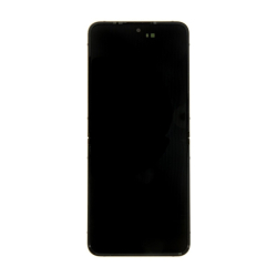 Přední kryt Samsung F721 Galaxy Z Flip4 5G Gold / zlatý + LCD + dotyková deska, Originál