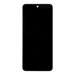 Přední kryt Xiaomi Redmi Note 12 5G Black / černý + LCD + dotyková deska, Originál