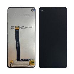 LCD Samsung G715 Galaxy Xcover Pro + dotyková deska Black / černá, Originál - TFT