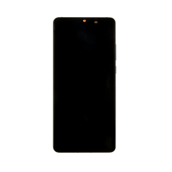 Přední kryt Huawei P30 Pro Mystic Blue + LCD + dotyková deska, Originál