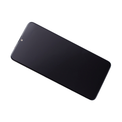 Přední kryt Samsung A207 Galaxy A20s Black / černý + LCD + dotyk, Originál - REPAS