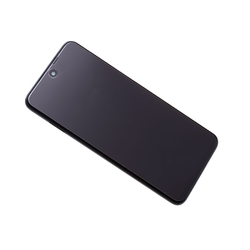 Přední kryt Xiaomi Redmi Note 9 Pro Tarnish Black / černý + LCD