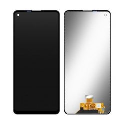 LCD Samsung A217 Galaxy A21s + dotyková deska Black / černá, Originál - TFT