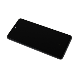 Přední kryt Samsung A525 Galaxy A52 4G Black / černý + LCD + dot