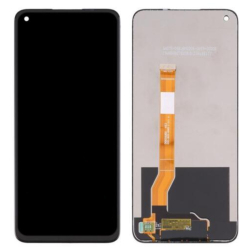 LCD Oppo A96 4G + dotyková deska Black / černá, Originál - TFT