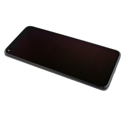 Přední kryt Huawei Nova 8i Black / černý + LCD + dotyková deska, Originál