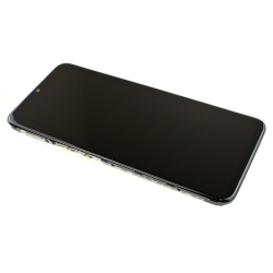 Přední kryt Oppo A57 CPH2387 Black / černý + LCD + dotyková deska, Originál
