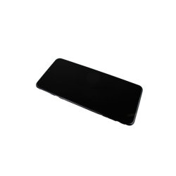 Přední kryt Samsung M135 Galaxy M13 Black / černý + LCD + dotyková deska, Originál - REPAS