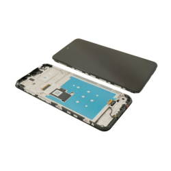Přední kryt Motorola Moto G13 Black / černý + LCD + dotyková deska, Originál