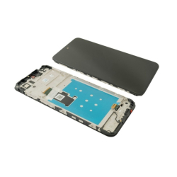 Přední kryt Motorola Moto G23 Black / černý + LCD + dotyková deska, Originál