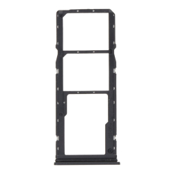 Držák SIM + microSD Xiaomi Redmi 12C Black / černý, Originál