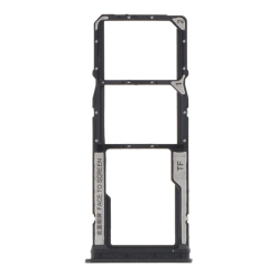 Držák SIM + microSD Xiaomi Redmi 13C 4G, Poco C65 Black / černý, Originál