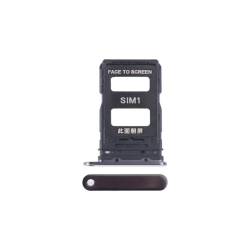 Držák SIM Xiaomi 14, 14 Pro Black / černý, Originál