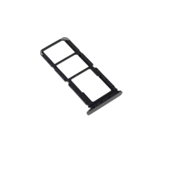 Držák SIM + microSD Oppo A57s Black / černý, Originál