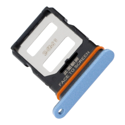 Držák SIM Xiaomi Poco X5 Pro Blue / modrý, Originál