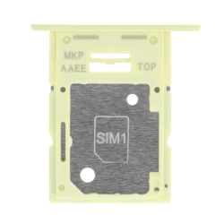 Držák SIM Samsung A155 Galaxy A15 4G, A156 Galaxy A15 4G Yellow / žlutý, Originál