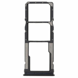 Držák SIM + microSD Xiaomi Redmi 10 5G Black / černý, Originál