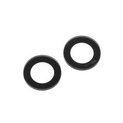 Krytka kamery Apple iPhone 14, iPhone 14 Plus Black / černá + sklíčko, Originál