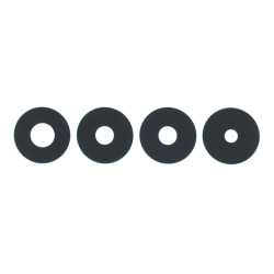 Sklíčko kamery Xiaomi Poco X6 Pro Black / černé, Originál - SET