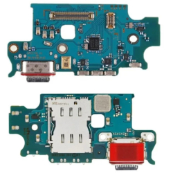 UI deska Samsung S916 Galaxy S23+ + USB-C konektor + mikrofon + čtečka SIM, Originál