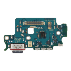 UI deska Samsung S911 Galaxy S23 + USB-C konektor + mikrofon + čtečka SIM, Originál