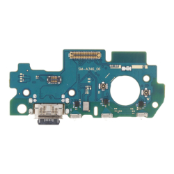 UI deska Samsung A346 Galaxy A34 5G + USB-C konektor + mikrofon, Originál