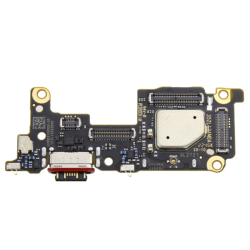 UI deska Xiaomi 12T, 12T Pro + USB-C konektor + mikrofon + čtečka SIM, Originál
