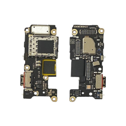 UI deska Xiaomi Poco F5 Pro + USB-C konektor + mikrofon + čtečka SIM, Originál