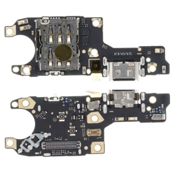 UI deska Huawei Honor 70 + USB-C konektor + mikrofon + čtečka SIM, Originál
