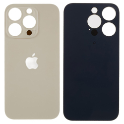 Zadní kryt Apple iPhone 14 Pro Gold / zlatý - větší otvor pro sklíčko kamery, Originál