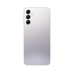 Zadní kryt Samsung A145 Galaxy A14 Silver / stříbrný + sklíčko kamery, Originál