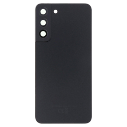 Zadní kryt Samsung S906B Galaxy S22 Plus 5G Phantom black / černý + sklíčko kamery, Origin