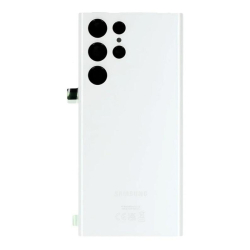 Zadní kryt Samsung S908B Galaxy S22 Ultra 5G White / bílý + sklíčko kamery, Originál