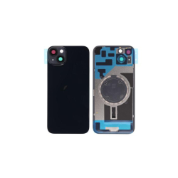 Zadní kryt Apple iPhone 14 Plus Midnight black / černý + sklíčko kamery + magnet, Originál