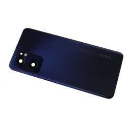 Zadní kryt Oppo Reno7 Z 5G Black / černý + sklíčko kamery, Originál - SWAP
