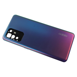 Zadní kryt Oppo Reno5 Z Purple Blue / fialovomodrý + sklíčko kamery, Originál - SWAP