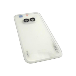 Zadní kryt Nothing Phone 2A White / bílý + sklíčko kamery, Originál