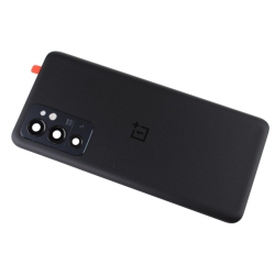 Zadní kryt OnePlus 9RT Black / černý + sklíčko kamery, Originál