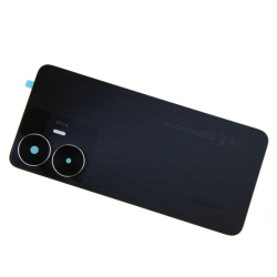 Zadní kryt Realme C55 Black / černý + sklíčko kamery, Originál
