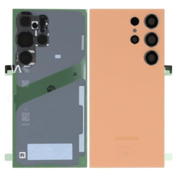 Zadní kryt Samsung S928B Galaxy S24 Ultra 5G Titanium orange / oranžový, Originál