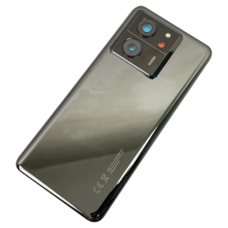 Zadní kryt Xiaomi 13T, 13T Pro Black / černý + sklíčko kamery, Originál