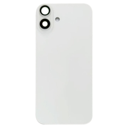 Zadní kryt Apple iPhone 16 Plus White / bílý + sklíčko kamery + magnet, Originál