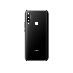 Zadní kryt Huawei Honor 9X Black / černý + sklíčko kamery, Originál