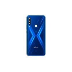 Zadní kryt Huawei Honor 9X Blue / modrý + sklíčko kamery, Originál